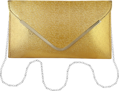 

Upshot Casual Gold Clutch