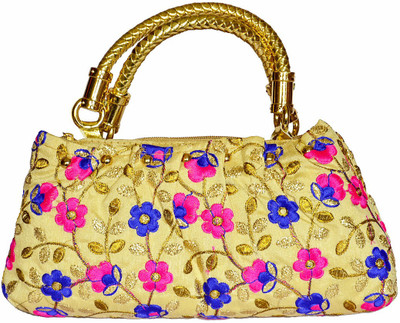 

IMPRESSIONS FOREVER Party Gold Clutch