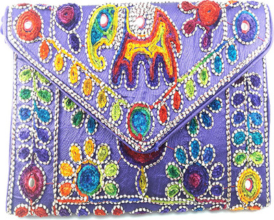 

ARE Party Purple Clutch