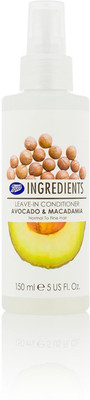 

Boots Ingredients Leave-in Conditioner, Avocado & Macadamia - 150ml (5oz)(150 ml)