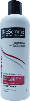 

TRESemme UV filter & Shine booster Colour Vibrance Protection Conditioner for colour treated hair - 500ml(500 ml)