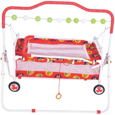 

Shishu.Online PRINTED CRADLE (BAGGI JHULA)(Red)