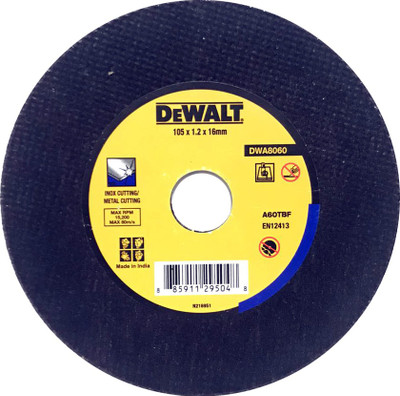 

Dewalt DWA8060100 X 1.2 mm Cutting Wheel & SS (Pack of 15) Metal Cutter