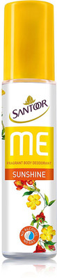 

Santoor Me Sunshine Deodorant Spray - For Women(125 ml)