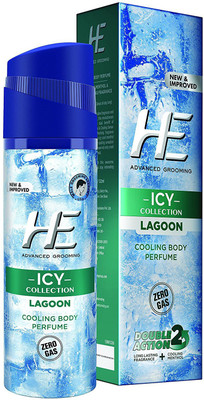 

HE Icy Collection Lagoon Perfume Body Spray - For Men(122 ml)