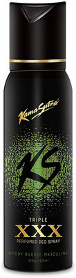 

KamaSutra Triple XXX Deodorant Spray - For Men(120 ml)