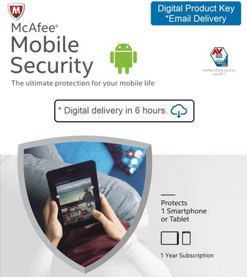McAfee 1 User 1 Year Mobile Security (Email Delivery - No CD)(Standard Edition)