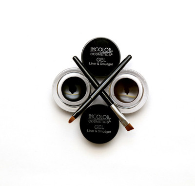 

Incolor 2 IN 1 Gel Eyeliner & Smudger 8 g(Black, Brown)