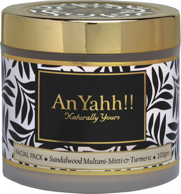 

An Yahh Facial Pack (Sandalwood, Multani Mithi & Turmeric) 100GM(200 g)