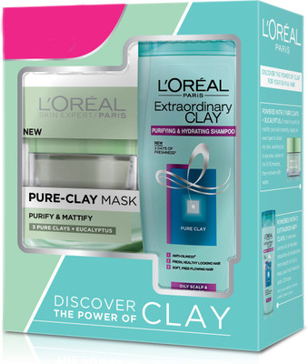 

L'Oreal Pure Clay Mask Eucalyptus(Set of 2)