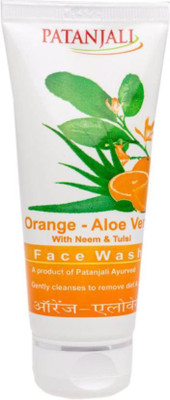 

Patanjali Orange-Aloe Vera Face Wash(60 g)