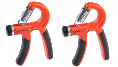 Bruzone Quality Adjustable Hand Grip C03 Hand Grip/Fitness Grip(Orange, Black)