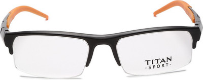 

Titan Half Rim Rectangle Frame(121 mm