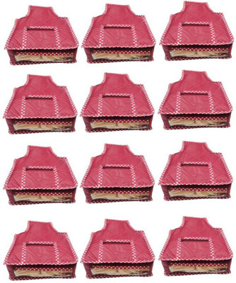 

Addyz Plain Pack of 12 Pieces Parachute Garment Cover(Maroon)