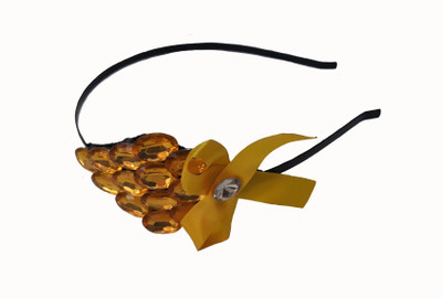 

SONIKSHA NA Head Band(Yellow, Black)
