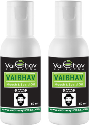 

Vaibhav HERBAL MOOCH & BEARD GROWTH OIL Hair Oil(100 ml)