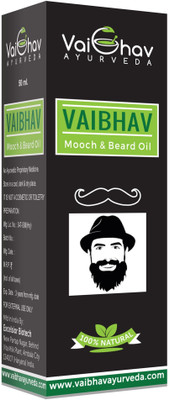 

Vaibhav HERBAL MOOCH & BEARD GROWTH OIL Hair Oil(50 ml)