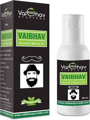 Vaibhav HERBAL MOOCH & BEARD GROWTH OIL Hair Oil(50 ml)