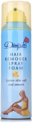 dimples Hair Remover Spray Foam, Lemon Wax(200 ml)