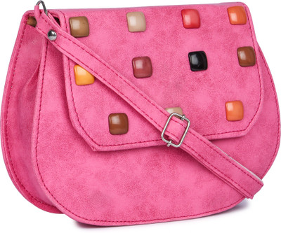 

Dinormilano Sling Bag(Pink)