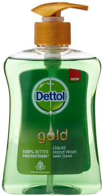 

Dettol Gold Daily Clean Hand Wash(200 ml, Pump Dispenser)