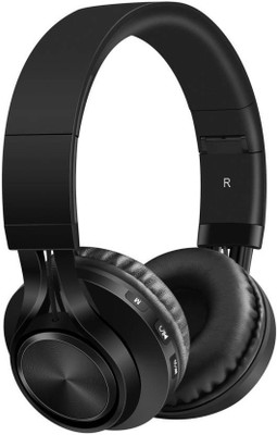 

Sound One BT-06 Wireless Bluetooth Headset with Mic(Black, Over the Ear)