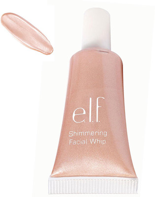 Elf Cosmetics Shimmering Facial Whip, Lilac Petal Highlighter(Pink)