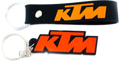 ShopTop Double sided KTM Bike Key Chain