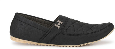 

CEONA Boys Slip on Moccasins(Black