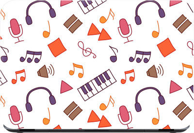 

Flipkart SmartBuy musical notations 2 Premium LG Vinyl (matte) Laptop Decal 13.3