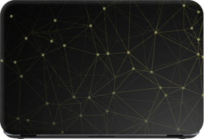

Flipkart SmartBuy black geometry Premium LG Vinyl (matte) Laptop Decal 15.6