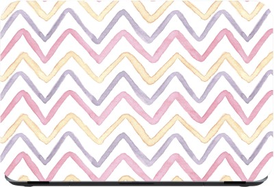 Flipkart SmartBuy colourful lines pattern Premium LG Vinyl (matte) Laptop Decal 15.6