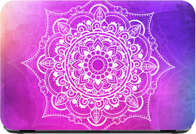 

Flipkart SmartBuy berry coloured mandala Premium LG Vinyl (matte) Laptop Decal 15.6