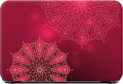 

Flipkart SmartBuy red mandalas Premium LG Vinyl (matte) Laptop Decal 13.3