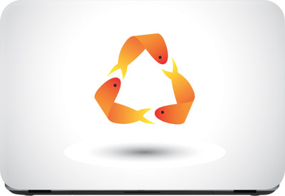 

Flipkart SmartBuy tri fishes Premium LG Vinyl (matte) Laptop Decal 14.1