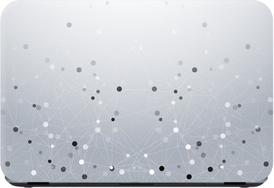 

Flipkart SmartBuy white background geometry Premium LG Vinyl (matte) Laptop Decal 15.6