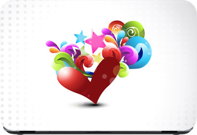 

Flipkart SmartBuy blossom hearts Premium LG Vinyl (matte) Laptop Decal 13.3