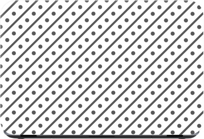 

Flipkart SmartBuy dots pattern Premium LG Vinyl (matte) Laptop Decal 15.6