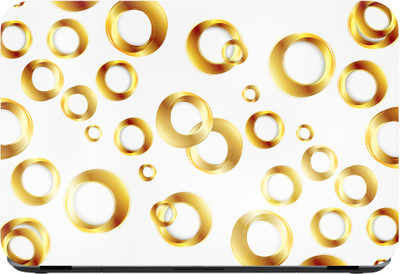

Flipkart SmartBuy golden circles Premium LG Vinyl (matte) Laptop Decal 15.6