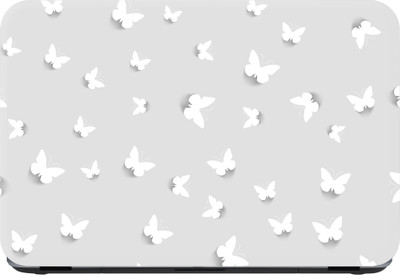

Flipkart SmartBuy white butterfly Premium LG Vinyl (matte) Laptop Decal 15.6