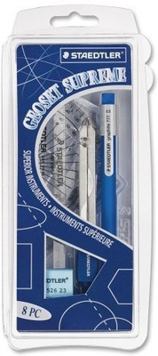 

Staedtler Geometry Set, 8 Pieces Packed In Plastic Storage Case By(Multicolor)
