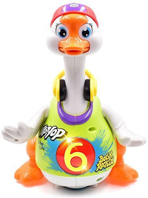 

Generic Toyk Baby Toys, Dancing Hip Hop Goose, Super Fun, Educational Music Toys For Toddlers(Multicolor)
