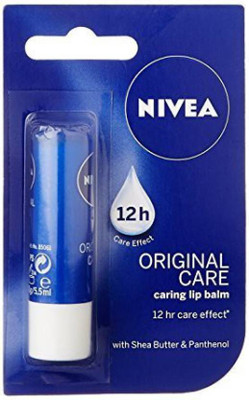 

Nivea Original Care Lip Balm Plain(Pack of: 1, 4.8 g)