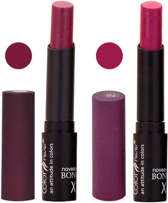 

Bonjour Paris Color Cap Lipstick 03 04(Multicolor, 7 g)