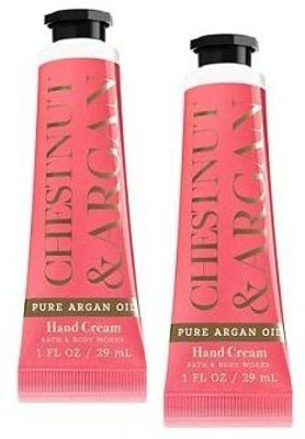 

Bath and Body Works Chestnut & Argan Hand Cream With Pure Argan Oil(29.58 ml)
