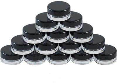 

Wonder Star Cosmetic/Makeup Jar (Container) Sample BPA Free empty Refillable Container / Jar- (15 Gram Jar) 15 Pcs(15 g)
