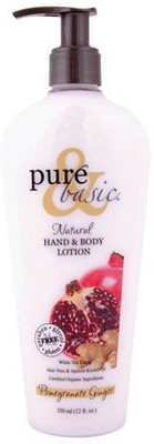 

New Pure And Basic Natural Bath And Body Lotion Pomegranate Ginger(354.89 ml)