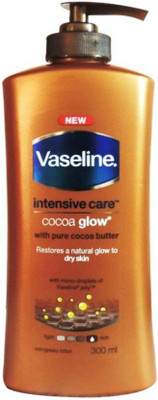 

Vaseline Intensive Care Cocoa Glow Body Lotion(300 ml)