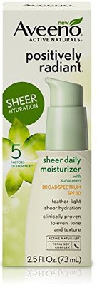 

Aveeno Positively Radiant Sheer Daily Moisturizing Lotion(73.94 ml)