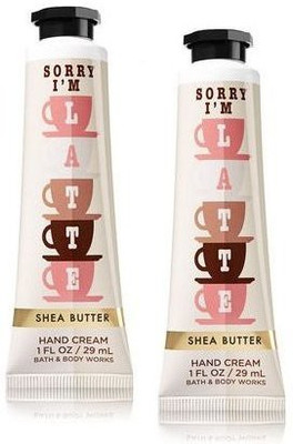 

Bath and Body Works Sorry IM Latte Shea Butter Hand Cream(29.58 ml)